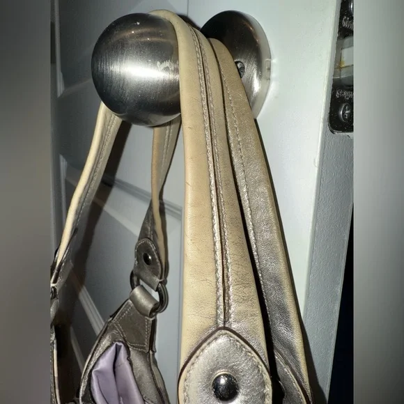 Coach Madison Op Art Sateen Maggie Shoulder Bag - Picture 12 of 13